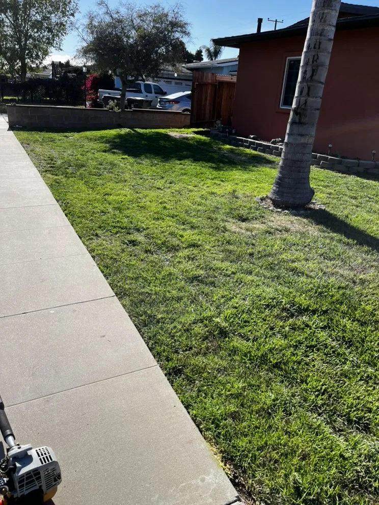 Professional garden landscaping in Santa Maria, CA by Jorge's Lawn Care