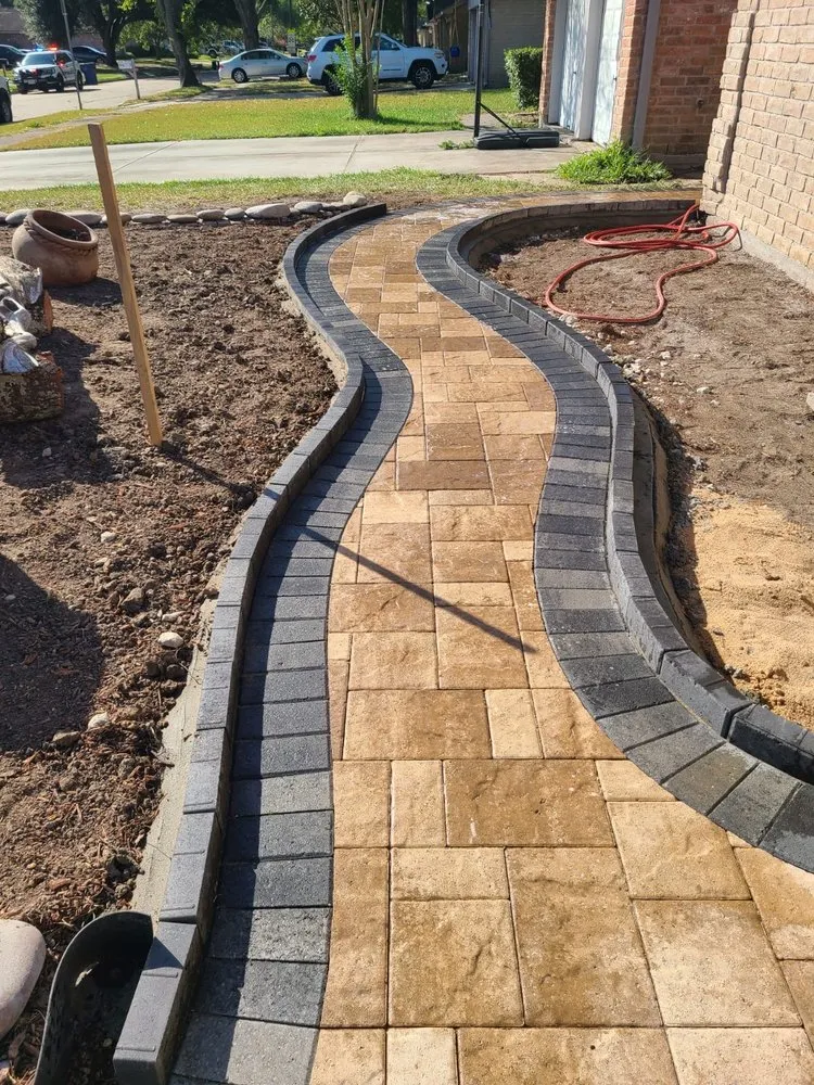 Custom landscaping services in San Marcos, TX by Jorge’s Lawn Services