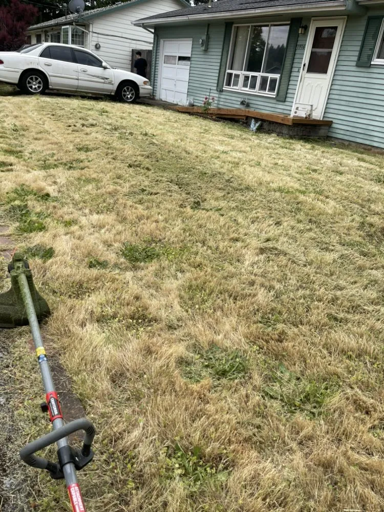 Custom lawn mowing service for residential properties in Vancouver, WA by José lanscape