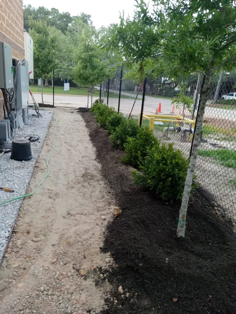Affordable landscape installation in Metairie, LA - José Luis