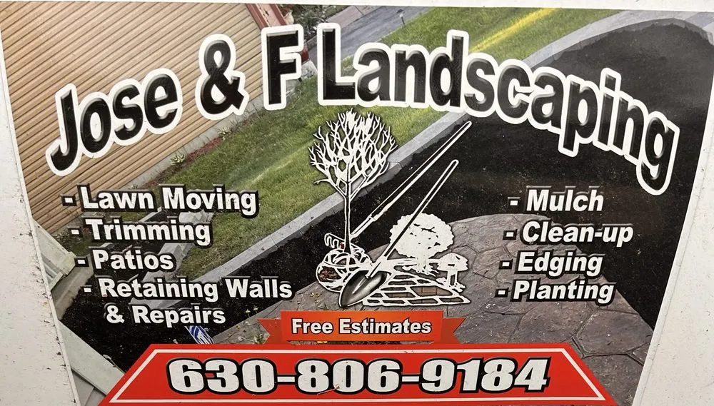Trusted lawn mowing service for outdoor upgrades across Aurora, IL - Jose & F Lanscaping