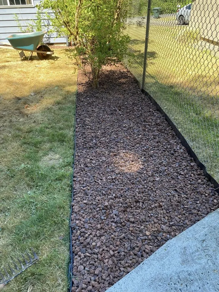 Custom outdoor landscaping with custom design in Kelso, WA by Jose & Sons Landscaping