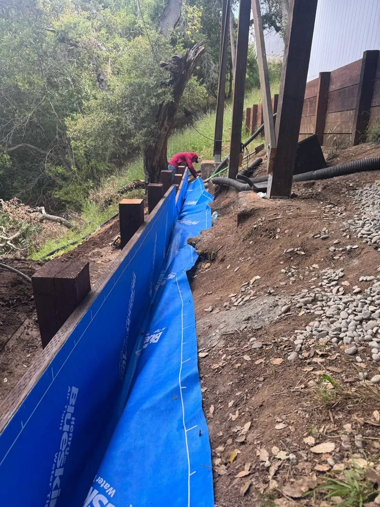 Custom landscape installation in San Mateo, CA - Jose Avina Garden Service