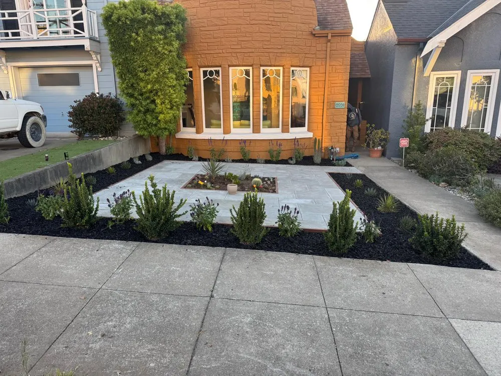 Custom garden landscaping in San Mateo, CA - Jose Avina Garden Service