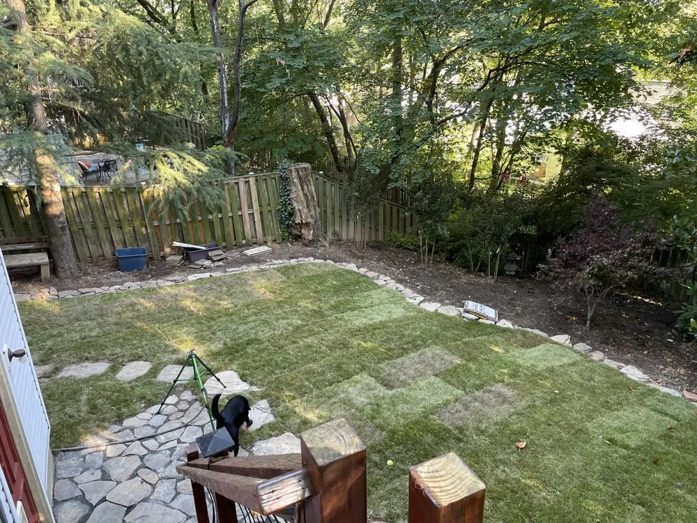 Affordable landscape design in Alexandria, VA by Jose de la Cruz Landscaping