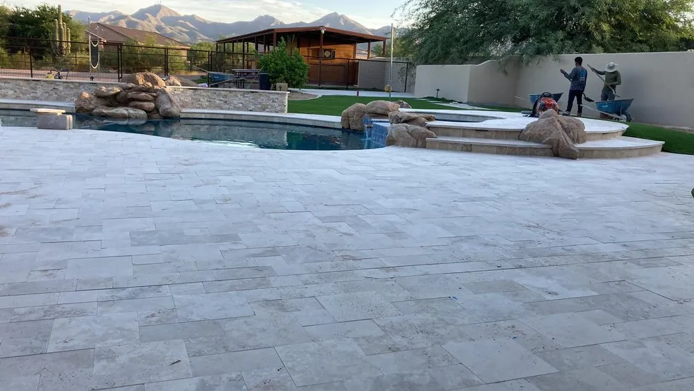 Local garden landscaping for year-round maintenance in Phoenix, AZ by Jose Diaz Hardscape