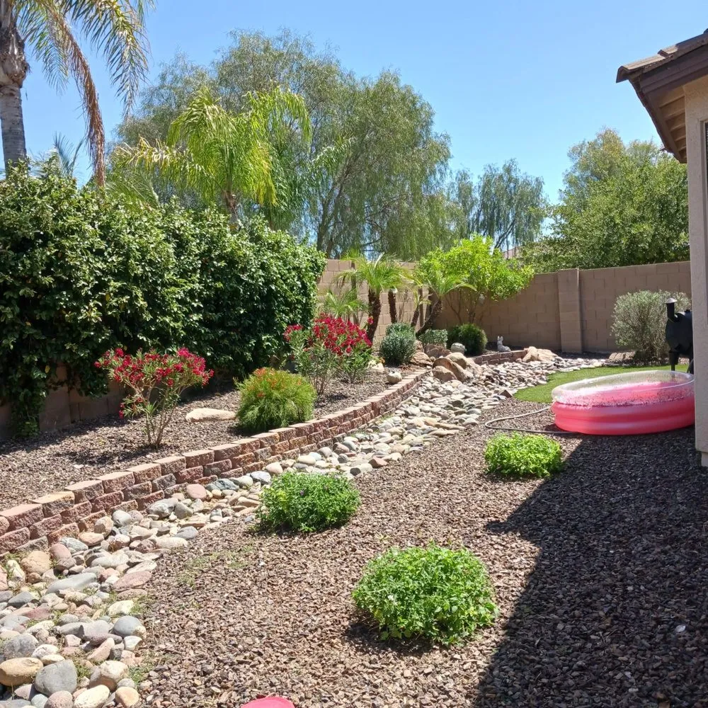 Expert yard cleanup service for homes across Phoenix, AZ - Jose Diaz Hardscape