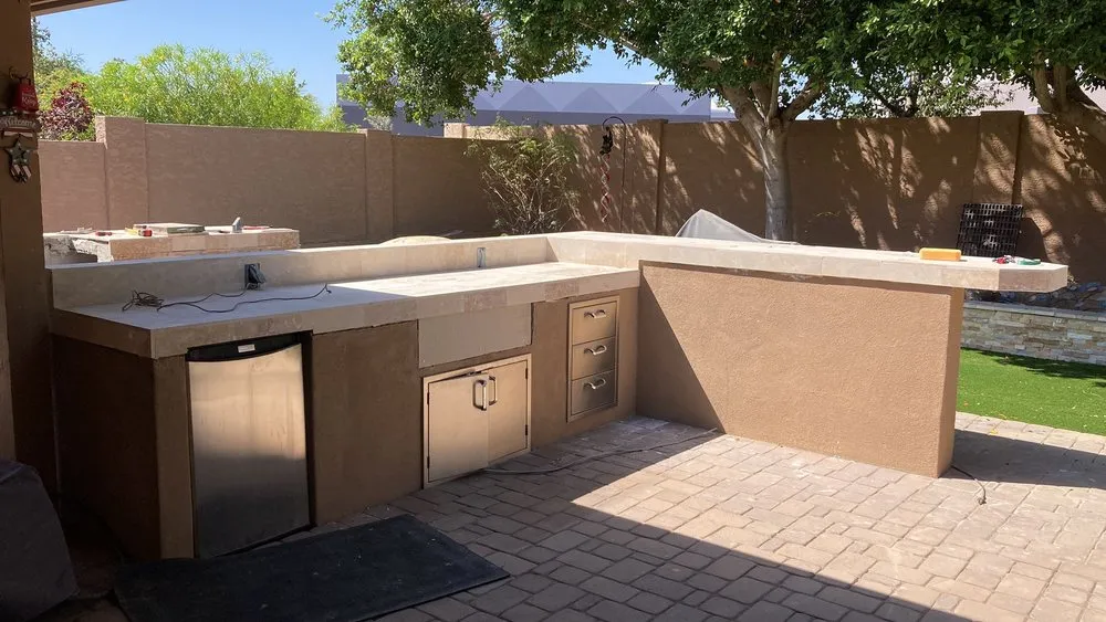 Trusted landscape installation for homes in Phoenix, AZ by Jose Diaz Hardscape