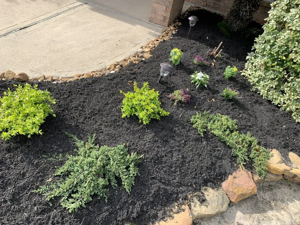 Custom outdoor landscaping for outdoor upgrades across Crosby, TX - Jose G Lawncare