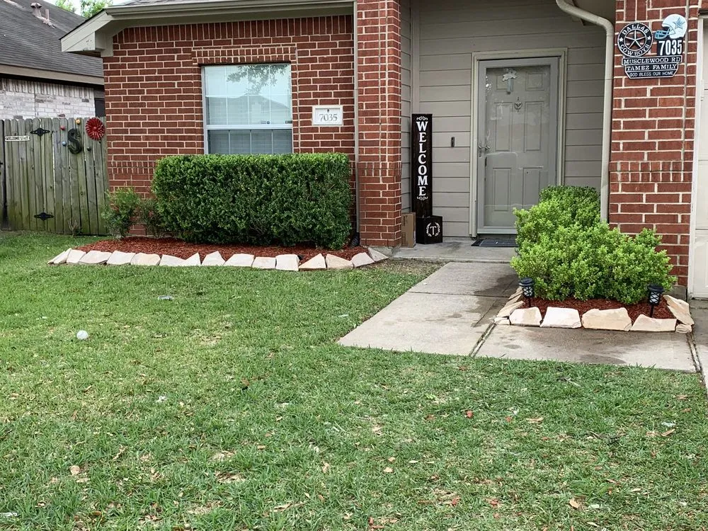 Local landscape installation in Crosby, TX - Jose G Lawncare