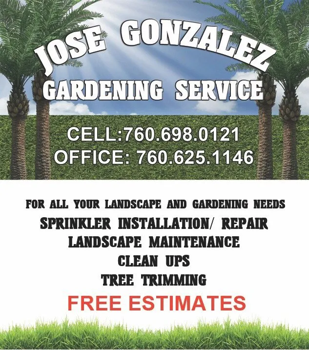 Expert landscape design near you in Indio, CA by Jose Gonzalez Gardening Service