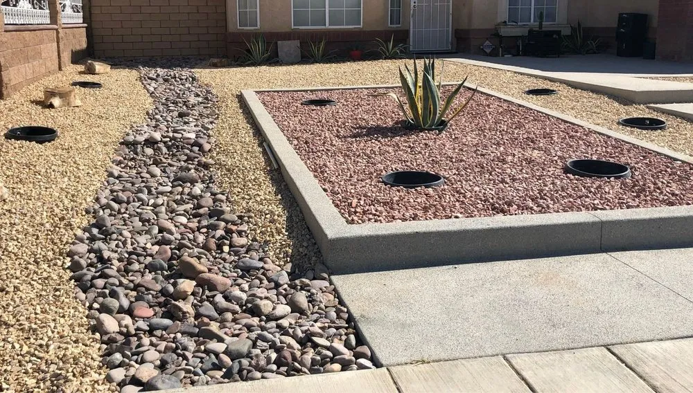 Custom landscaping services in Littlerock, CA by Jose Gonzalez Landscape