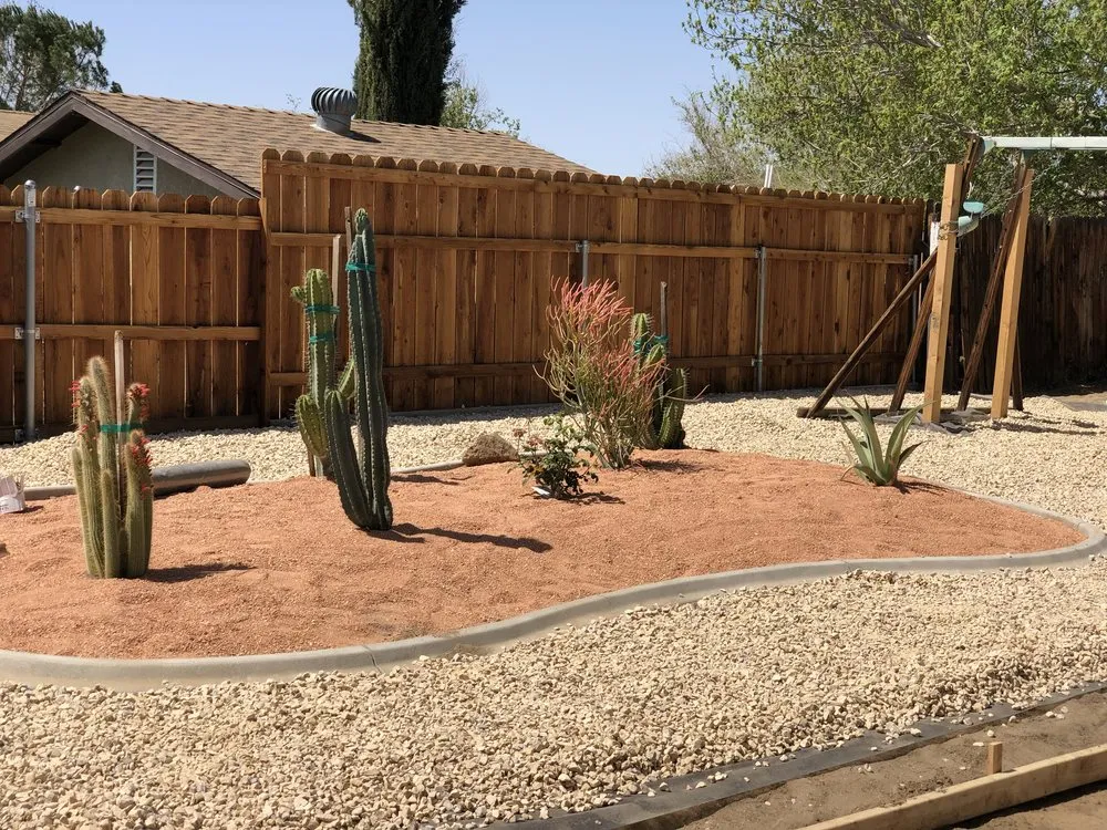 Professional yard maintenance in Littlerock, CA by Jose Gonzalez Landscape