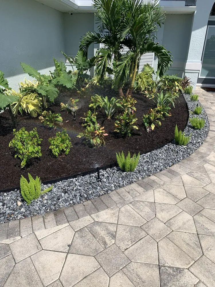 Professional yard maintenance for residential properties in Fort Myers, FL by Jose irrigation & more management