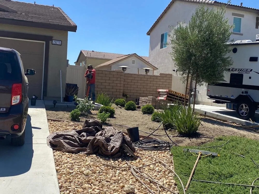 Affordable landscape installation in Homeland, CA by Jose Landscape