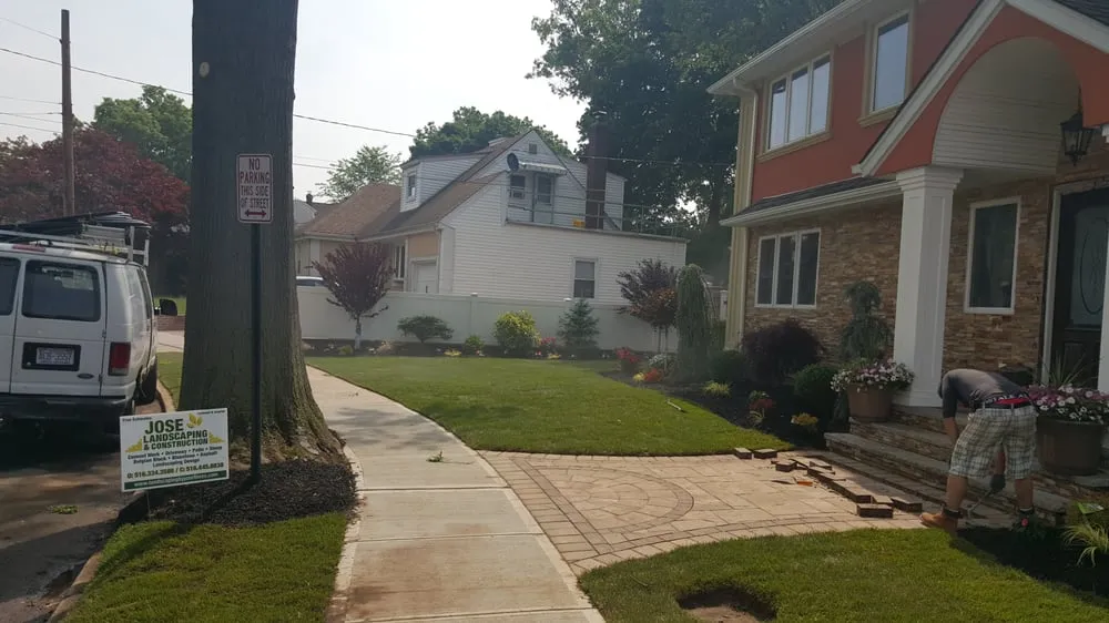 Local yard maintenance in Westbury, NY by Jose Landscaping & Construction