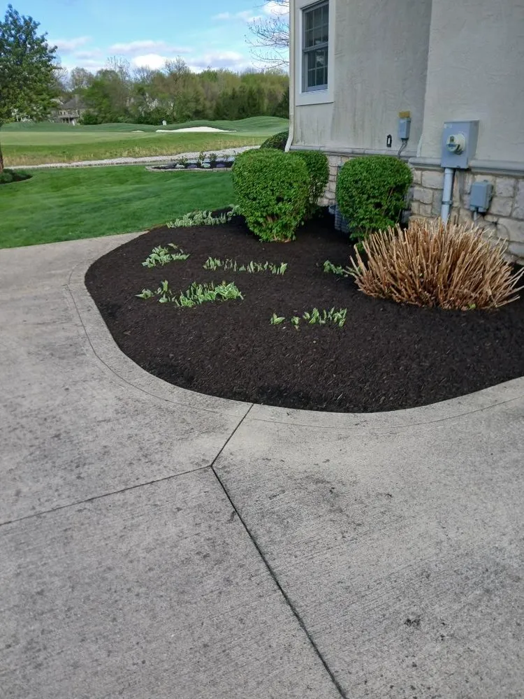 Local yard cleanup service with custom design in Obetz, OH by Jose Landscaping