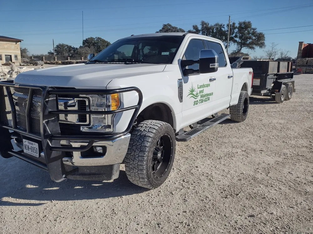 Professional garden landscaping with custom design across Round Rock, TX - Jose Landscaping