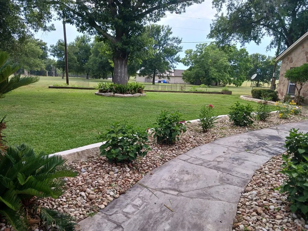 Affordable landscape installation in Round Rock, TX - Jose Landscaping