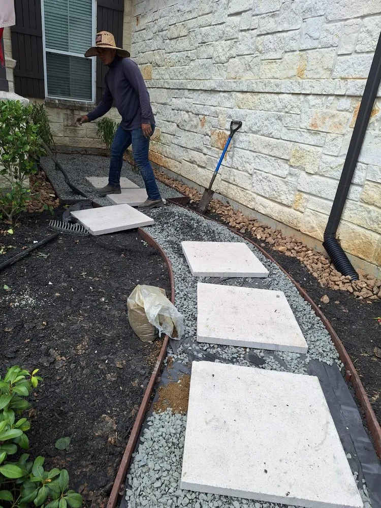 Custom landscaping services in Richmond, TX by Jose Landscaping Services