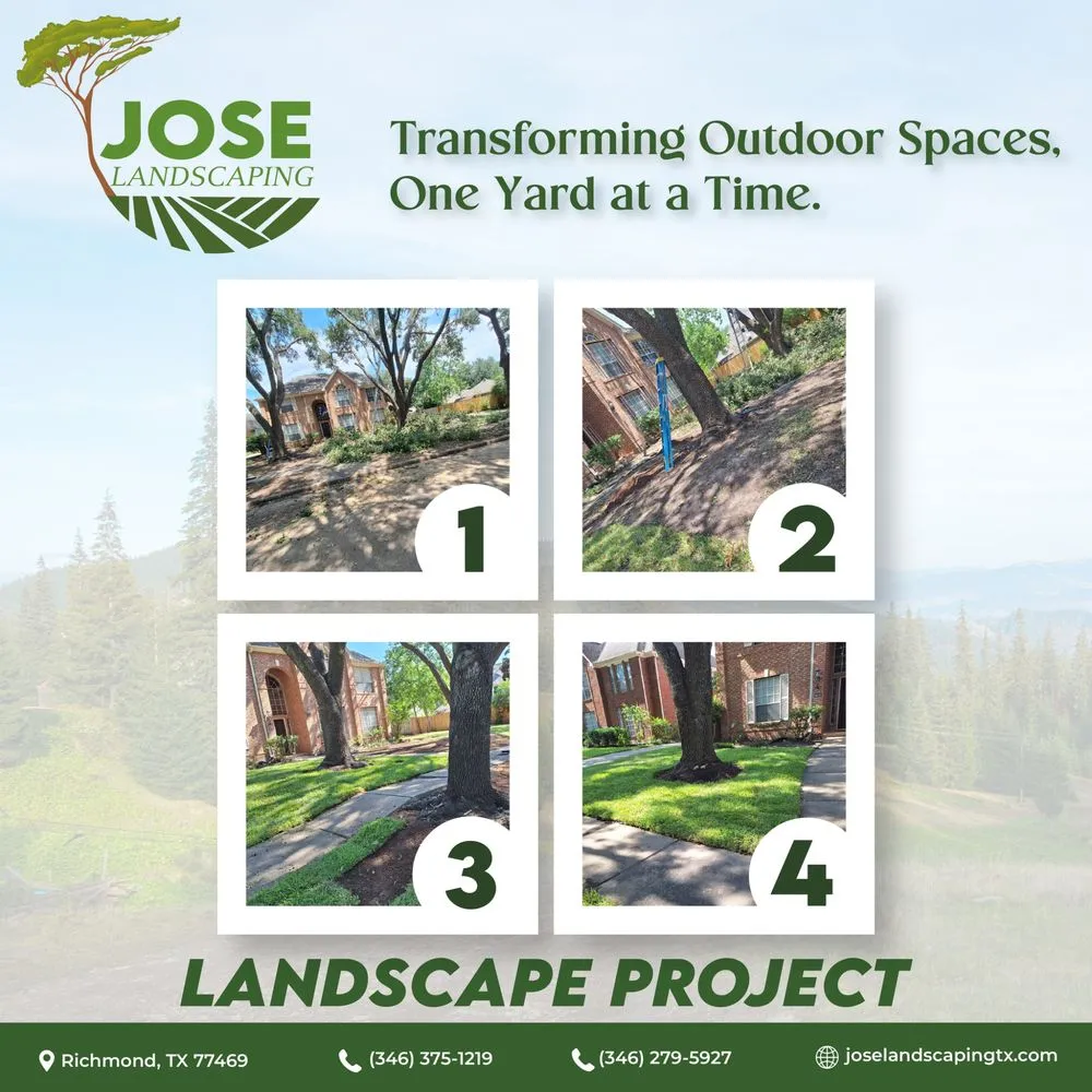 Reliable yard maintenance in Richmond, TX - Jose Landscaping Services