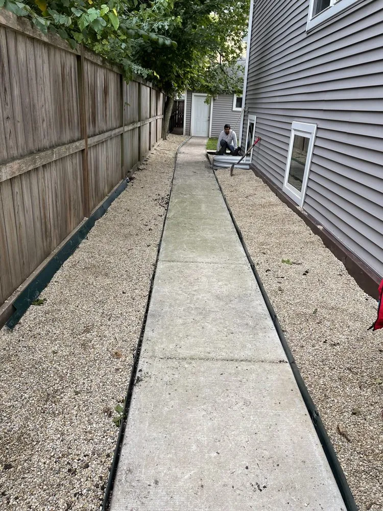 Local landscape installation in South Elgin, IL by Jose Landscaping