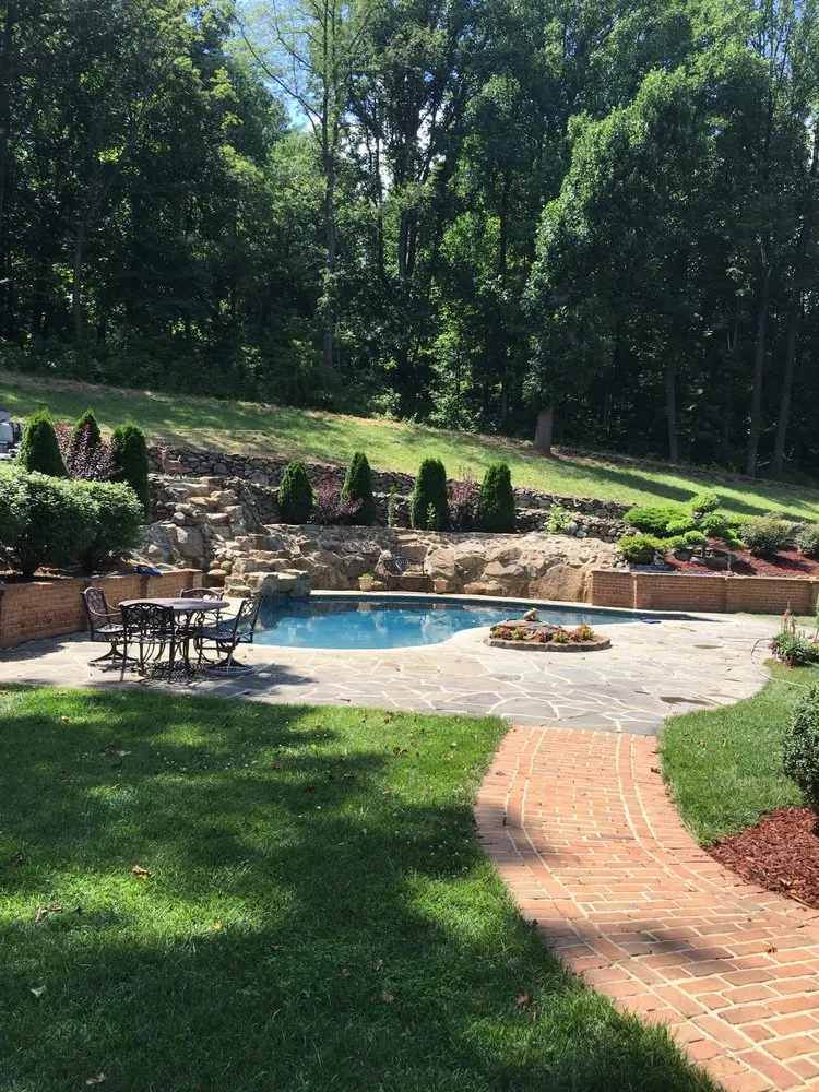 Affordable yard maintenance with custom design in Stephens City, VA by Jose Landscaping