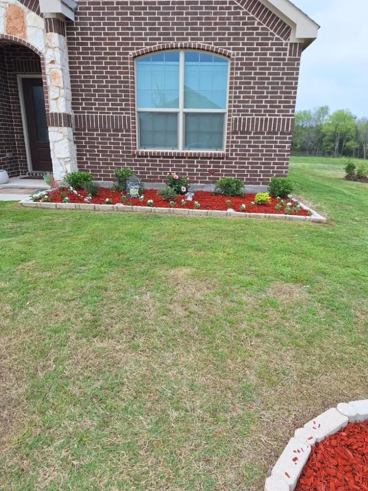 Custom landscape installation for residential properties across Royse City, TX - Jose lawn service