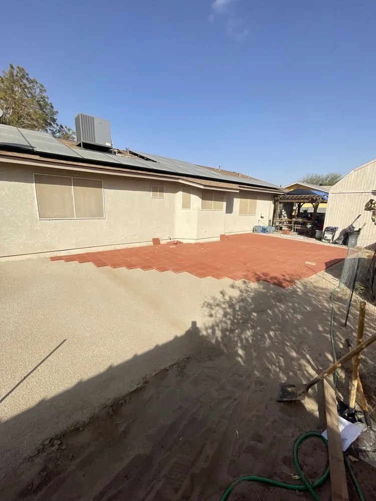 Custom landscape design for year-round maintenance in Yuma, AZ by Jose Ledezma Landscaping