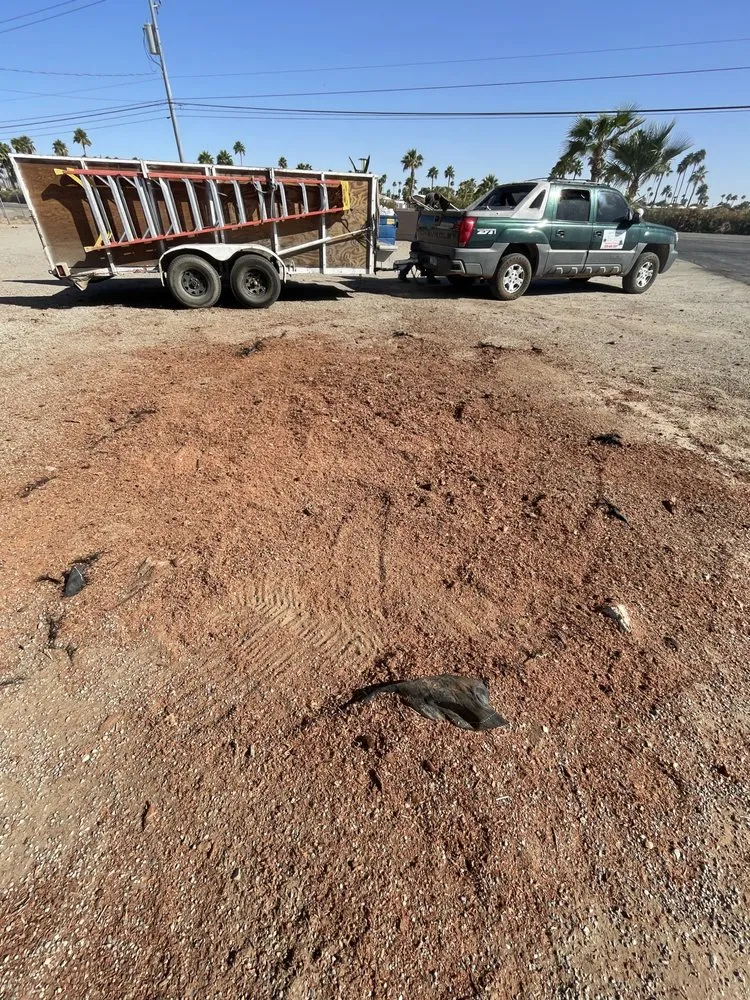 Affordable yard cleanup service for homes in Yuma, AZ by Jose Ledezma Landscaping