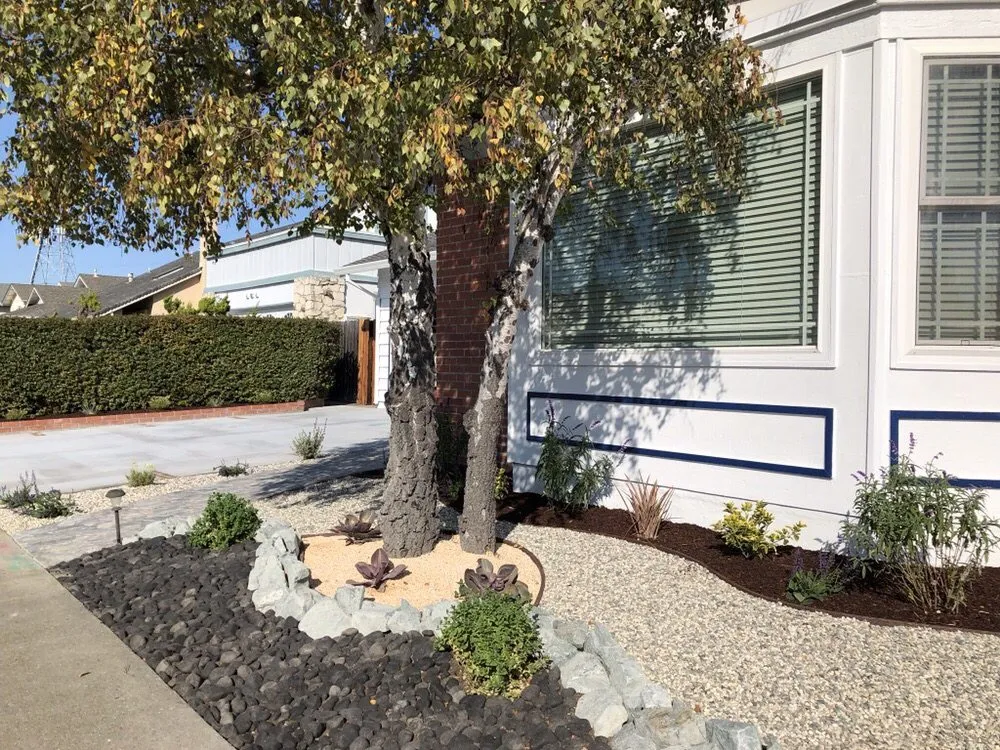Professional garden landscaping for homes in Redwood City, CA by Jose Luis Landscape