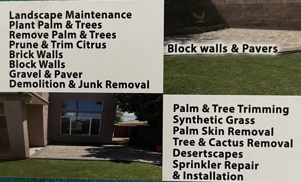 Custom residential landscaping in Chandler, AZ by Jose Marquez Landscaping