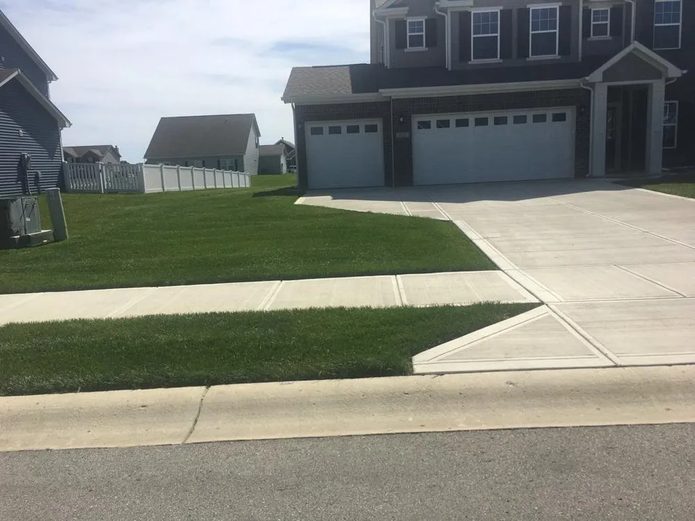 Custom landscape installation in Indianapolis, IN by Jose Serrano