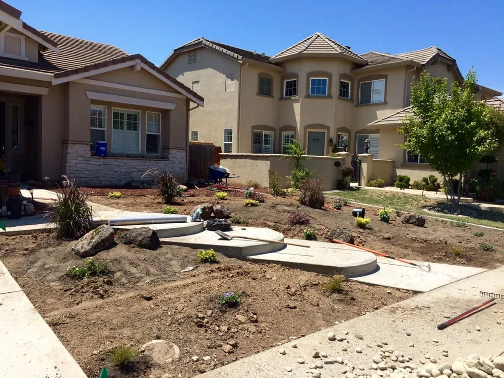 Reliable outdoor landscaping with custom design in Roseville, CA by Jose The Lawnmowerman