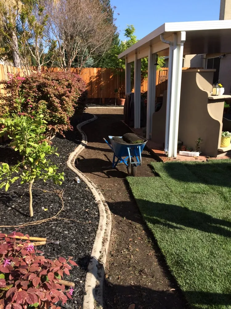Local garden landscaping experts serving Roseville, CA - Jose The Lawnmowerman