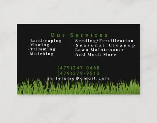 Jose Vitela Lawn Care Logo