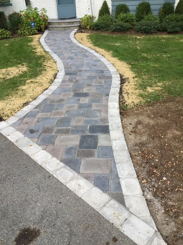 Expert landscape installation for beautiful yards in New Rochelle, NY by Joseph Bulfamante & Son