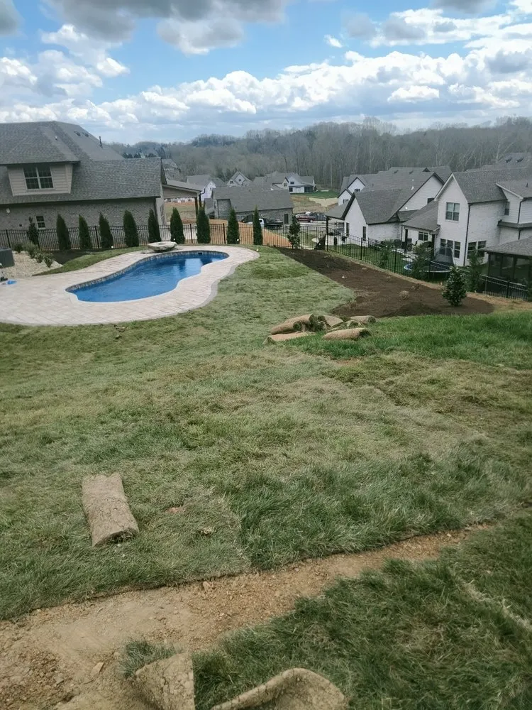 Local landscape installation for beautiful yards in Knoxville, TN by Joseph Landscaping and Irrigation