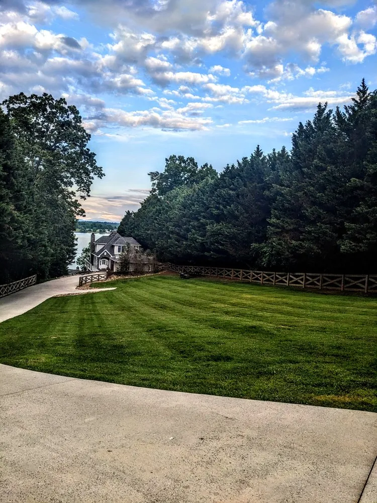 Custom lawn mowing service for outdoor upgrades in Louisville, TN by Joseph lawn care