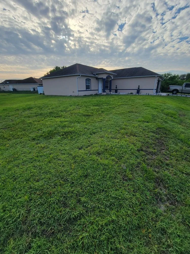Professional lawn care service for homes in Lehigh Acres, FL by Joseph Lawn Care Service