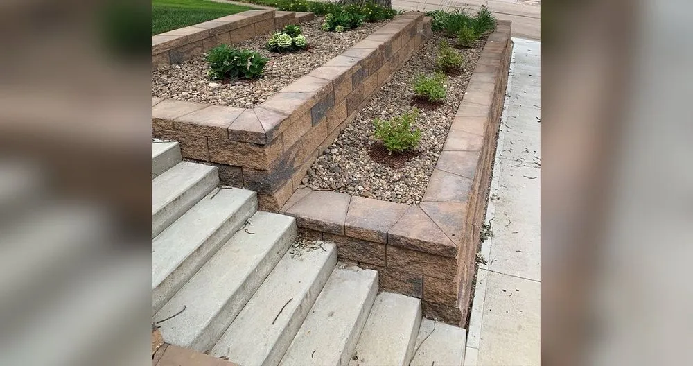 Affordable landscape installation in Des Moines, IA by Jose’s Landscape