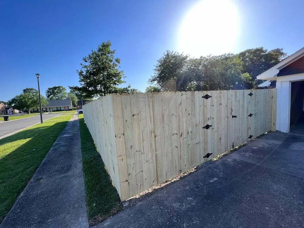 Professional landscape installation for residential properties in Baton Rouge, LA by Jose's Landscaping & Fencing Service