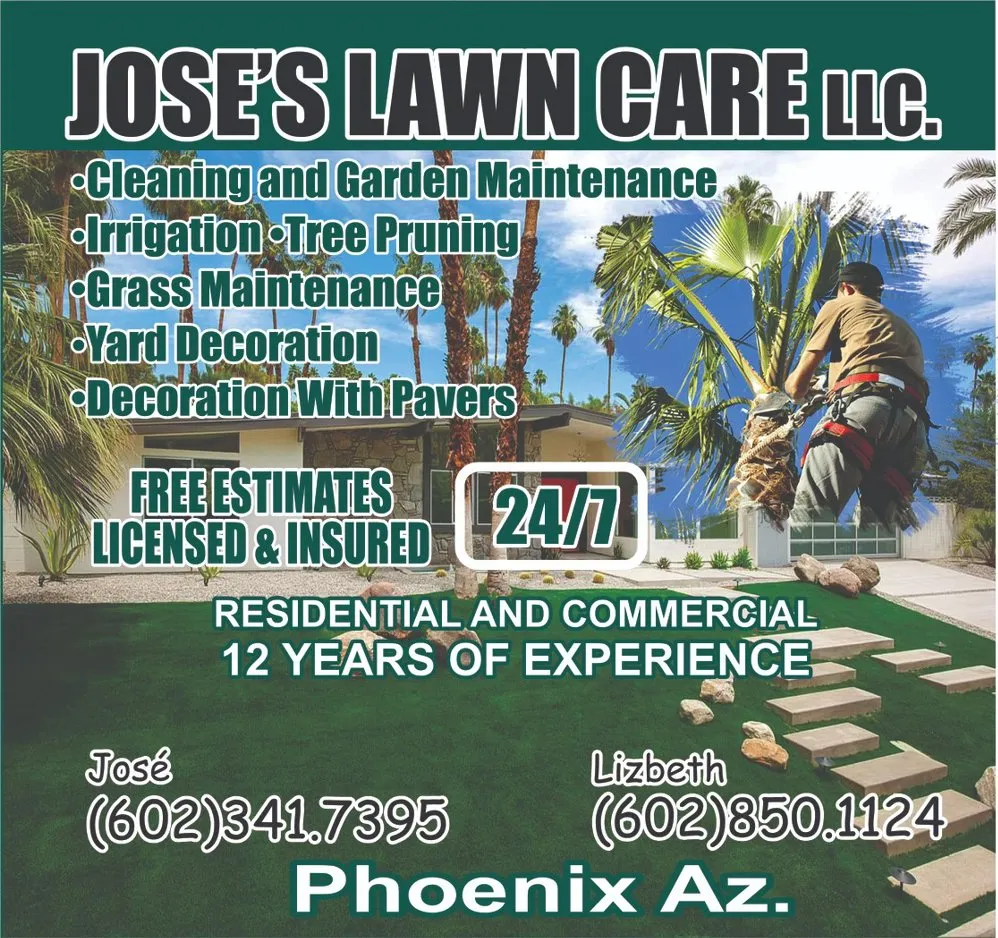 Custom lawn care service for residential properties in Phoenix, AZ by Jose’s Lawn Care