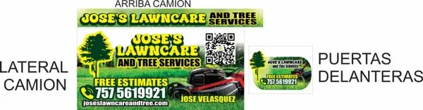 JoseS Lawn Care Services Logo