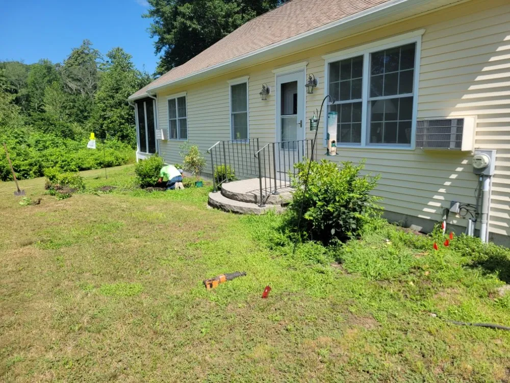 Custom outdoor landscaping for homes across Sanford, ME - Josh Carbone Lawn and Yard Maintenance/ A-1 Sealcoating