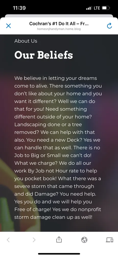 Local lawn care service experts serving Dowagiac, MI - Josh Cochran