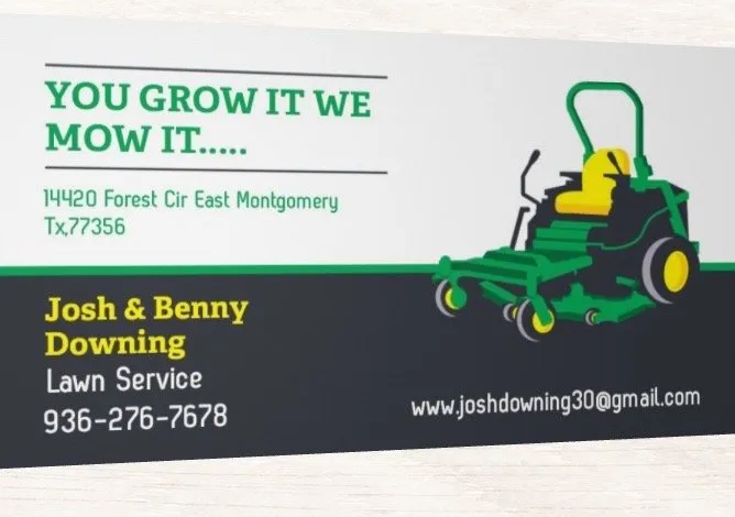 Top-rated lawn mowing service for beautiful yards across Montgomery, TX - Josh Downing
