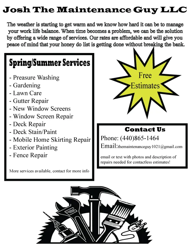 Affordable landscape design experts serving Elyria, OH - Josh The Maintenance Guy