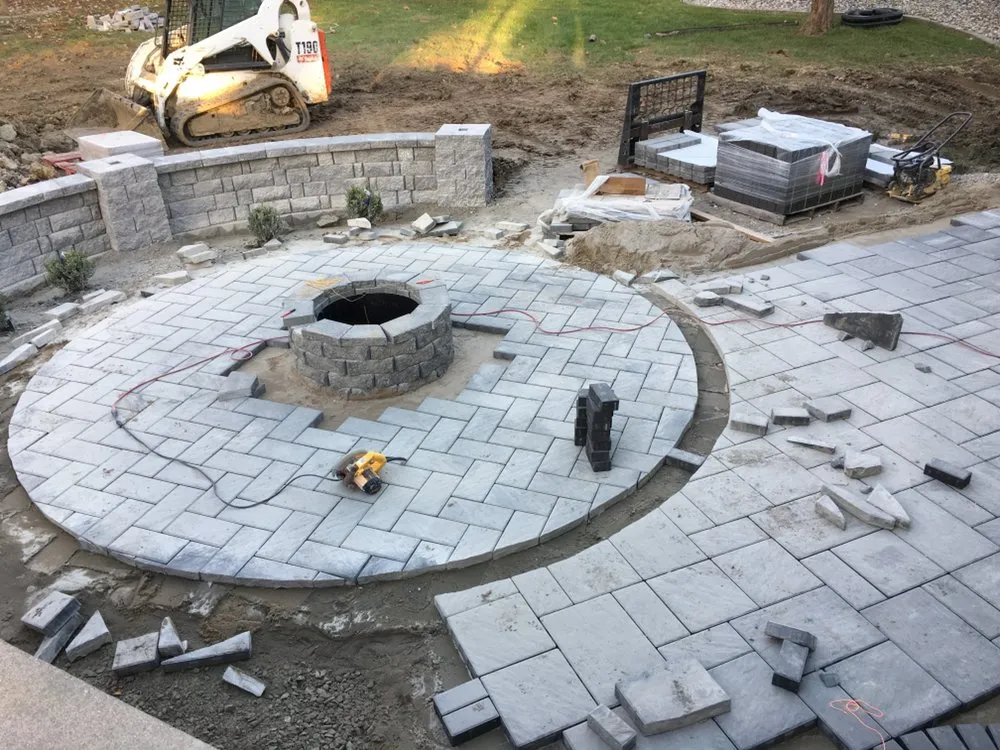 Custom yard maintenance in Swansea, IL by Joshua’s landscape and design