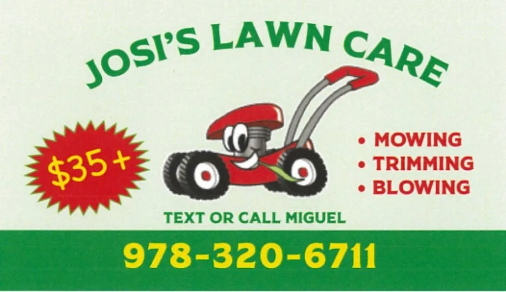 Reliable lawn mowing service in Leominster, MA by Josi's Lawn Care